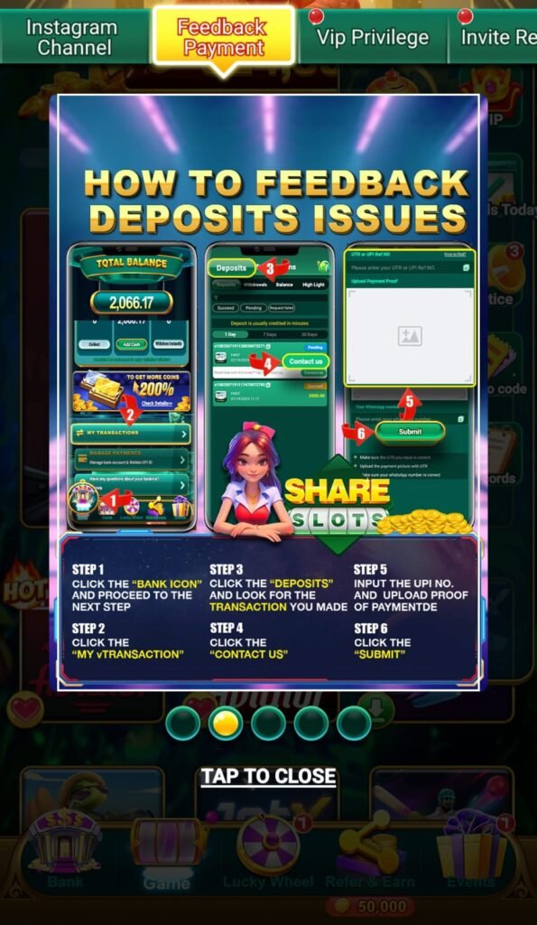 Share Slots App